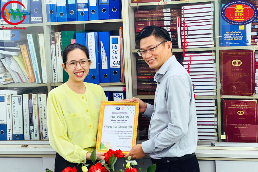 Việt Gateway Hân Hạnh đồng Hành Cùng Khoa Đông Phương Học (hcmussh)